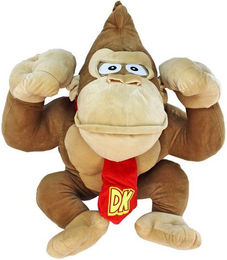 Produktbild von BEMIRO Tierkuscheltier Donkey Kong Plüschtier XXL - 85 cm