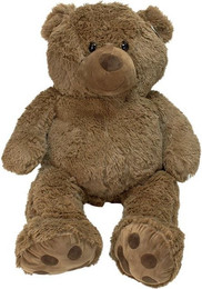 Produktbild von BEMIRO Tierkuscheltier Dunkelbrauner Teddybär groß