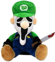 Produktbild von BEMIRO Tierkuscheltier Gruselplüsch Bad Day "Klempner" - ca. 30 & 86 cm