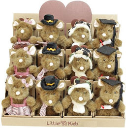 Produktbild von BEMIRO Tierkuscheltier Kleine Plüschtier Ratte Maus