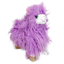 BEMIRO Tierkuscheltier Langhaar Lama Kuscheltier – Bild 1 von 3