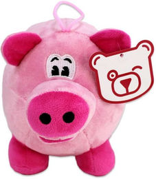 Produktbild von BEMIRO Tierkuscheltier Plüschtier Schwein rosa "Schwibbel" - ca. 18 cm