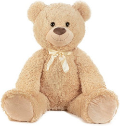 Produktbild von BEMIRO Tierkuscheltier Riesen Teddy beige - 100 cm