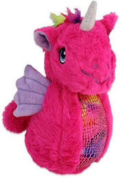 Produktbild von BEMIRO Tierkuscheltier Seepferdchen Stofftier mit Glitzerhorn - ca. 20 cm