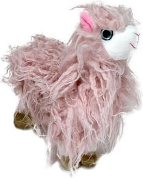 Produktbild von BEMIRO Tierkuscheltier Suri Lama 26 cm rosa - 26 cm