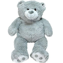 Produktbild von BEMIRO Tierkuscheltier Teddybär dunkelgrau XXL Marci