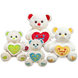 Produktbild von BEMIRO Tierkuscheltier Teddybär mit Herz groß