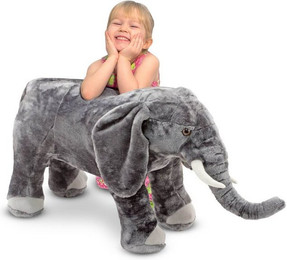 Produktbild von BEMIRO Tierkuscheltier XXL Elefant stehend