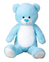 Produktbild von BEMIRO Tierkuscheltier XXL Teddy hellblau