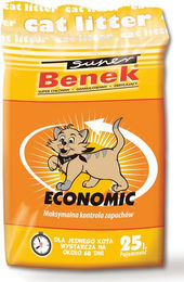 Produktbild von BENEK Super Benek Economic Bentonit-Katzenstreu - 25 l