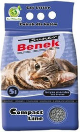 Produktbild von BENEK Super compact Meerbrise Katzenstreu - 5 l