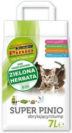 Produktbild von BENEK Super Pinio Katzenstreu Grüner Tee - 7 l