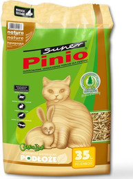 Produktbild von BENEK Super Pinio Natürlich Katzenstreu Holzpellets - 35 l