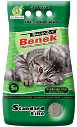 Produktbild von BENEK Super Standard Green Forest Bentonitstreu 10 L (5 L x 2)
