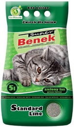 Produktbild von BENEK Super Standard Green Forest Bentonitstreu - 2 x 5 l