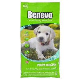 Produktbild von Benevo Veganes Welpenfutter trocken - 10 x 1 kg