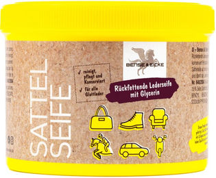 Bense & Eicke B&E Sattelseife mit Schwamm - 500 ml – Bild 1 von 8