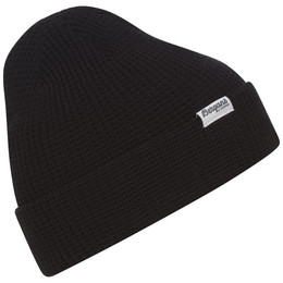 Produktbild von Bergans Beanie Waffle Knit Black