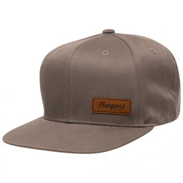 Produktbild von Bergans Cap Nordmarka Snapback Solid Grau