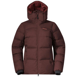 Produktbild von Bergans Damen Jacke Lava Medium Down mit Kapuze Bordeaux