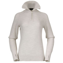 Produktbild von Bergans Damen Pullover Ulriken Off White
