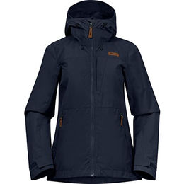 Produktbild von Bergans Damenjacke Nordmarka Leaf Light Wind Navy Blau