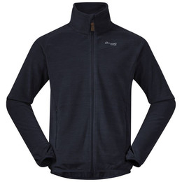 Produktbild von Bergans Herren Jacke Hareid Fleece NoHood Dunkelblau