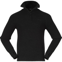 Produktbild von Bergans Herren Pullover Ulriken Schwarz