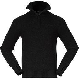 Produktbild von Bergans Herren Pullover Ulriken Schwarz