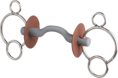 Produktbild von beris 3Ring Gebiss Zungenbogenstange soft