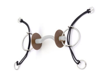 Produktbild von Beris Aufziehtrense mit Zungenbogenstange Soft