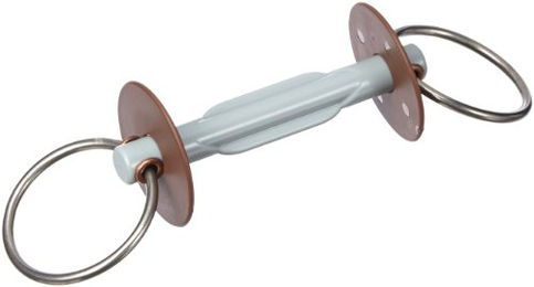 Produktbild von Beris Gebiss Schmetterlingsstange Hard, grau