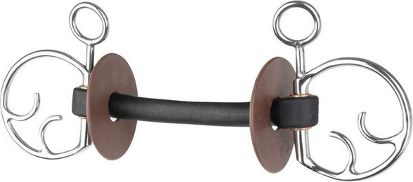 Produktbild von beris Springkombikandare, PURE, extra soft