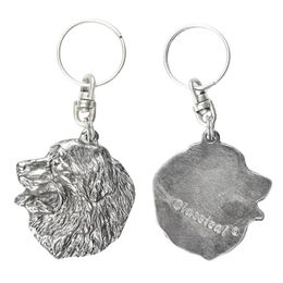 Berner Sennenhund Versilberter Hundeanhänger – Bild 1 von 5