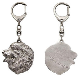 Berner Sennenhund Versilberter Schlüsselanhänger – Bild 1 von 9