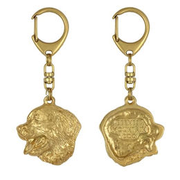 Bernese Mountain Dog Berner Sennenhund Schlüsselanhänger mit Hund in Geschenkbox – Bild 1 von 7