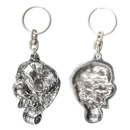 Bernhardiner Anhänger aus versilbertem Metall – Bild 1 von 5