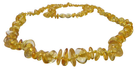 Produktbild von Bernstein Splitterkette Klassisch lang