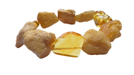 Produktbild von Bernsteinarmband Natur