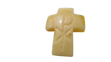 Produktbild von Bernsteinkreuz Anhänger Pax Kreuz