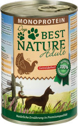 Produktbild von Best Nature Adult Dog Monoprotein 6 x 400 g - Pute