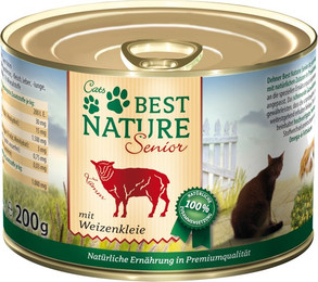 Produktbild von Best Nature Cat Senior Lamm - 6 x 200 g