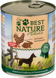 Produktbild von Best Nature Dog Adult Kaninchen, Huhn & Nudeln - 6 x 800 g