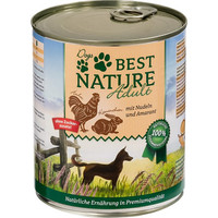 Produktbild von Best Nature Dog Adult Kaninchen, Huhn & Nudeln - 6 x 800 g