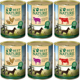 Produktbild von Best Nature Dog Adult Mixpack (3 Sorten) - 6 x 400 g