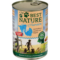 Produktbild von Best Nature Dog Junior Kalb, Pute & Nudeln - 6 x 400 g