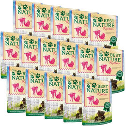 Produktbild von Best Nature Kitten Pute + Kalb, Nassfutter für Katzen, 16x 85g