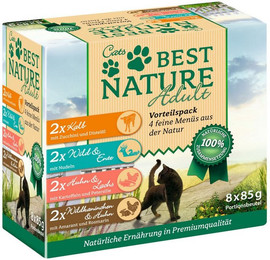 Produktbild von Best Nature Multi-Pack Nassfutter für Katzen,