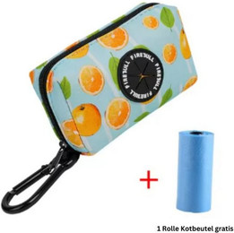 Produktbild von BestGoods Hundetoilette Kotbeutelspender mit Karabinerhaken