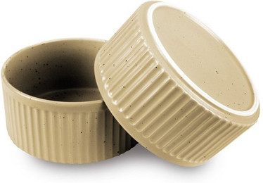 Produktbild von Bestlivings Futternapf Favvity Pet Keramik 2er Set - 2 x 400 ml